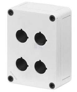 Caja puls. 4 or., 22mm H=57mm