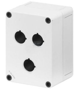 Caja puls. 3 or., 22mm H=81mm
