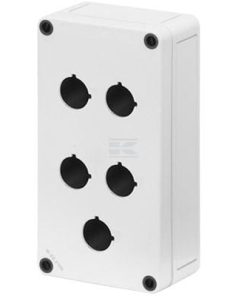 Caja puls. 5 or., 22mm H=57mm