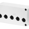 Caja puls. 5 or., 22mm H=57mm