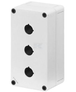 Caja puls. 3 or., 22mm H=81mm