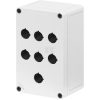 Caja puls. 7 or., 22mm H=90mm