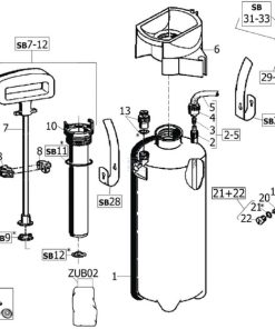 Pulverizador manual, Prima 5 (5L)