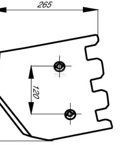 Reja izquierda Grimme
