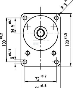 Bomba hidráulica de engranajes AZPF-11-008RAB01MB Bosch Rexroth