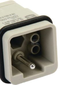 Inserto macho 7P+A 10A Harting