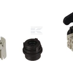 Conector hembra 3P,PE, Harax