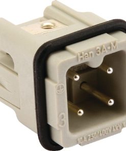 Conector macho Harting 4P