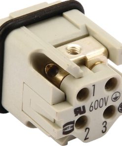 Conector macho Harting 4P