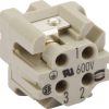 Conector hembra Harting 4P 5 Conector hembra Harting 4P