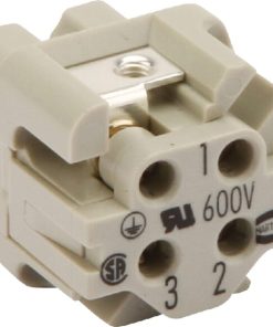 Conector hembra Harting 4P