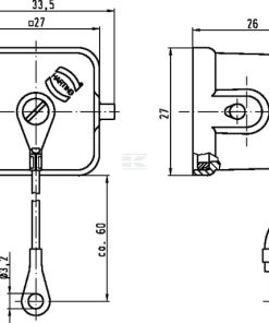 Tapa protectora, inserto metal