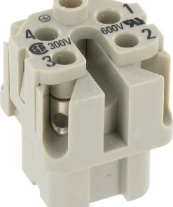 Conector hembra Harting 5P
