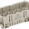 Inserto macho D 40P con. crimp