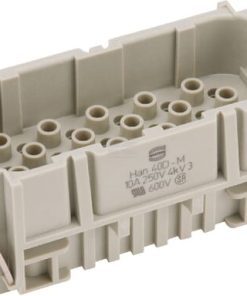 Inserto macho D 40P con. crimp