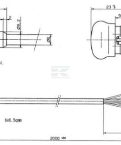 Cable de control 1 retorno