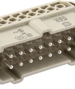 Inserto macho E, 16 patillas, conexión atornillada, 1-16
