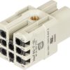 Plug insert Female 8P. HAN-8D
