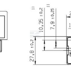 Relé 24V 10/20A