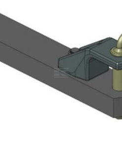 Barra de remolque 90 x 50 L505 mm Cat. 2 Ø31,5 mm