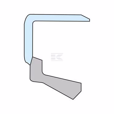 Retén 35x42x4 mm, tipo: BD DIN 3760 (1 ud.), Kramp