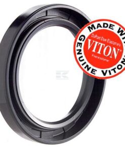 Retén 55x68x8 mm, tipo: CB Viton, acero inox. DIN 3760 (1 ud.), Kramp