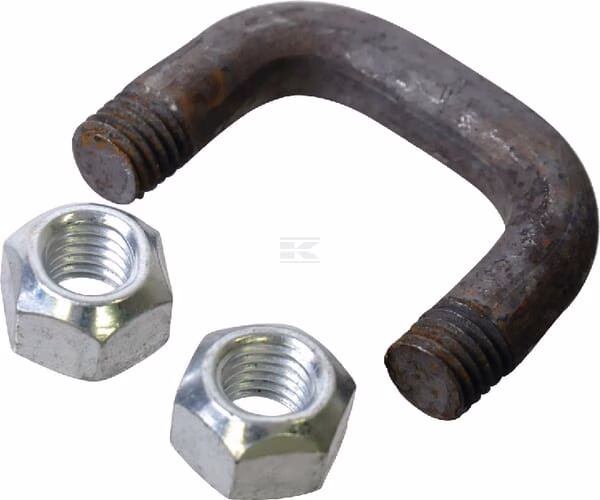 6 pernos en U Ø 12 mm