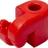 Aislador rojo para 8 mm 100pzs 3 Aislador rojo para 8 mm 100pzs