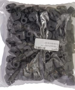 Aislante negro para 10mm, 100 uds