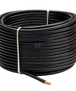 Cable flexible 1x25mm² PVC, negro