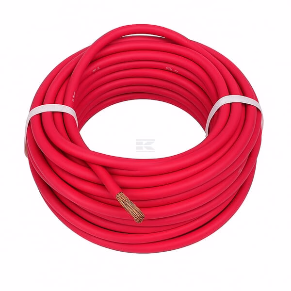 Cable flexible 1x25mm² PVC, rojo