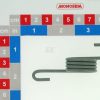 Muelle del piñón loco en la unidad NG 94