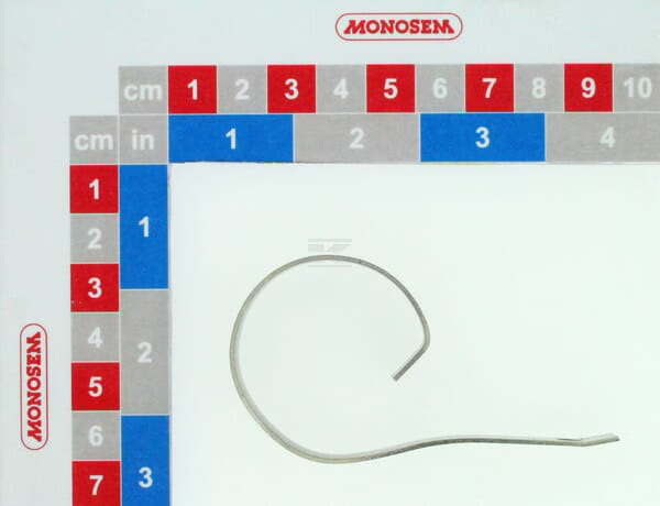 Gancho para cubierta de plástico 1 Gancho para cubierta de plástico