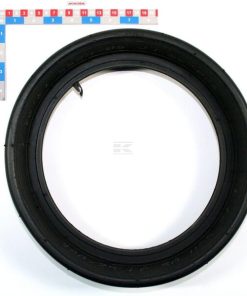 Neumático flexible autolimpiante para rueda cóncava trasera
