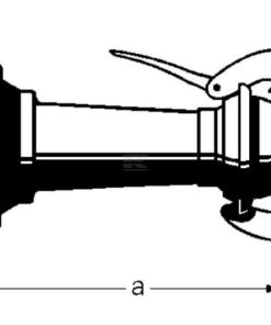 Reducción hembra 5", macho 4", Bauer