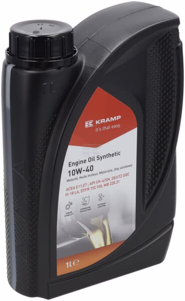 Aceite de motor sintético 10W-40 1 L 1 Aceite de motor sintético 10W-40 1 L