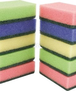 Esponja fregar 9x6x3cm 10 ud.