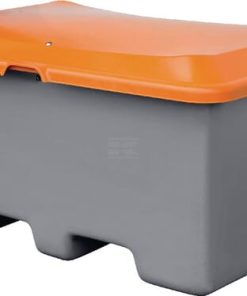 Contenedor fibra de vidrio gris/naranja 400L Capacidad 20,4Kg 1210x820x680mm