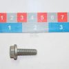 Tornillo, hexagonal de brida, M6x20, acero zincado