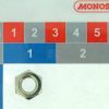 Tuerca, HU 8, acero inox.