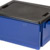 Contenedor azul 20L, 390 x 230 x 290 mm EDA