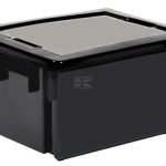 Contenedor gris 20L, 390 x 230 x 290 mm EDA