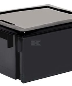 Contenedor gris 20L, 390 x 230 x 290 mm EDA