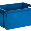 Contenedor azul 50L, 560 x 295 x 410 mm EDA