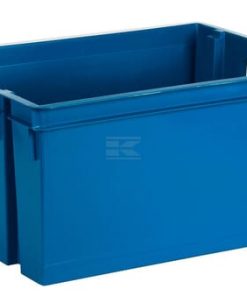 Contenedor azul 50L, 560 x 295 x 410 mm EDA