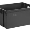 Contenedor gris 50L, 560 x 295 x 410 mm EDA