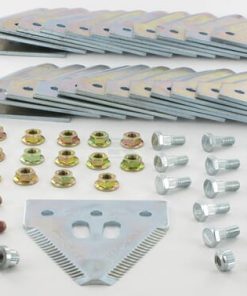 Juego de 25 cuchillas dentadas