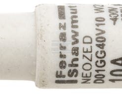 Fusible 400V 10A Longitud 36mm
