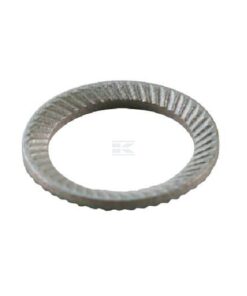 Arandela seguridad Schnorr M10x16x1 mm, acero zincado, Kramp