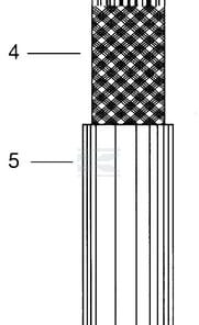 Cable flex PVC 12x2,5mm blind